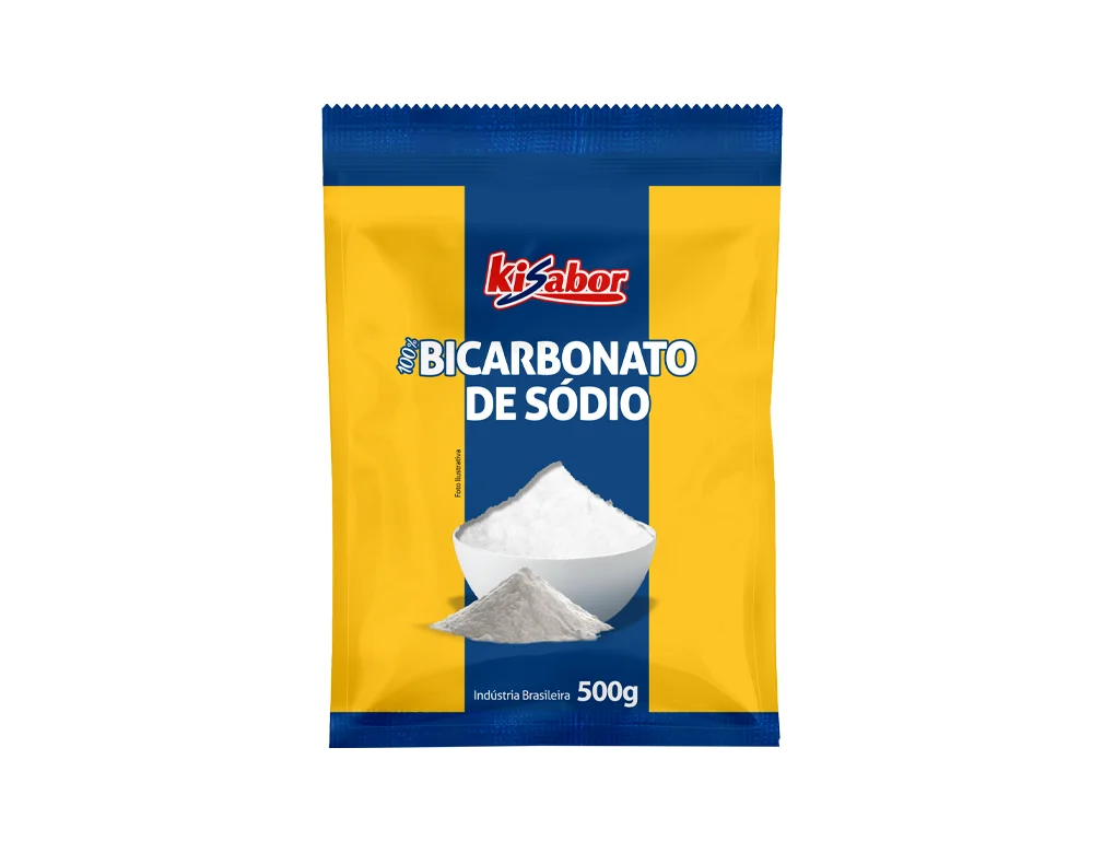 BICARBONATO DE SÃDIO KISABOR 500 G (FDO 12 PCT)